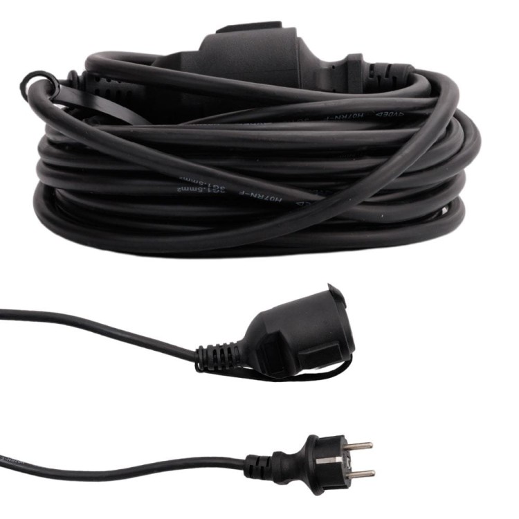 PRZEDŁUŻACZ OGRODOWY BUDOWLANY 10M 3x1,5mm