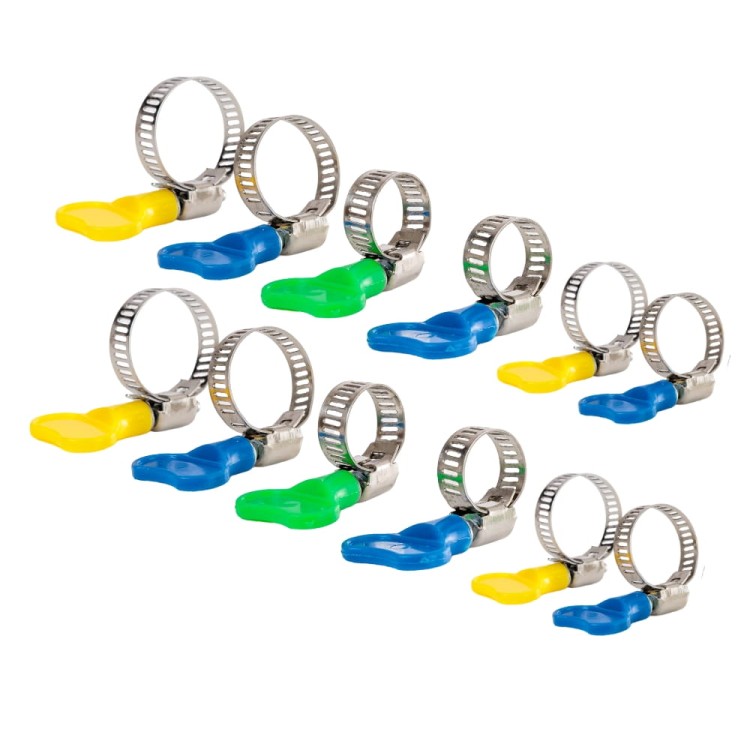 Opaski zaciskowe do rur 10el. -1