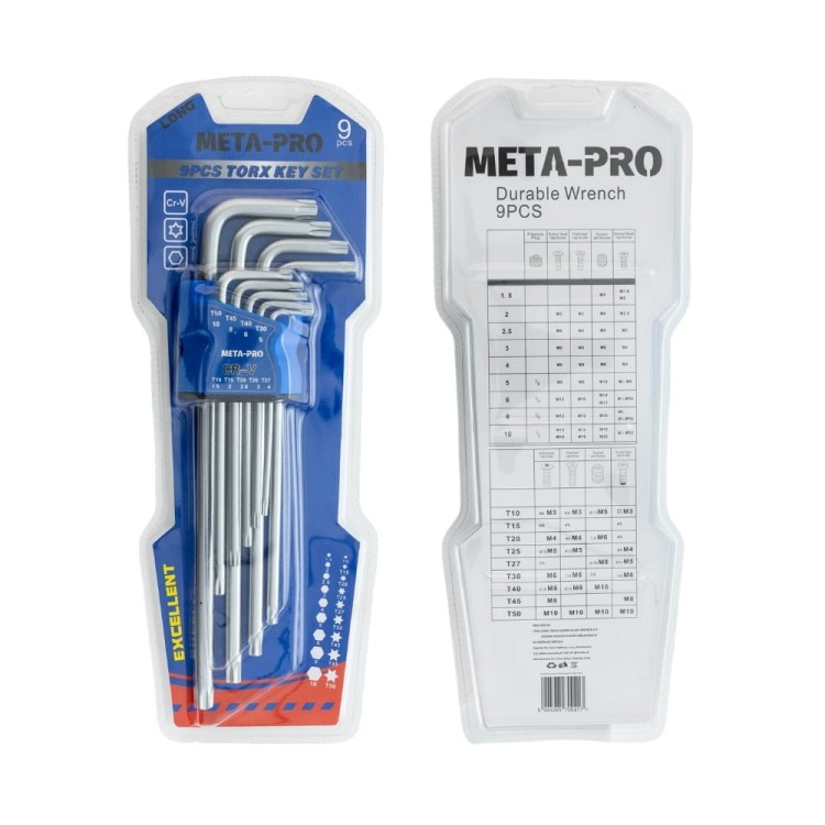 Zestaw kluczy torx z otworem długich -5