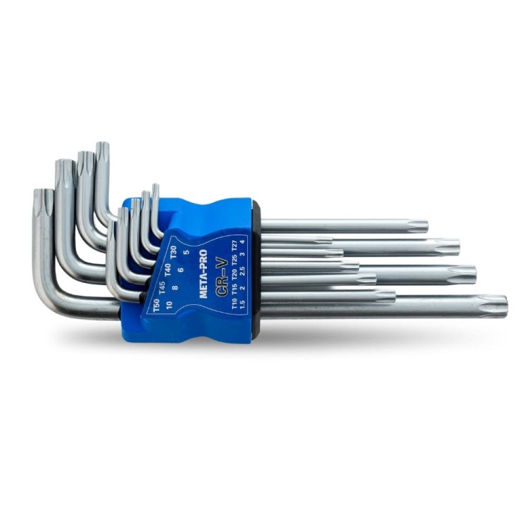 Zestaw kluczy torx trzpieniowych  długich -1