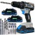 Wiertarko wkrętarka akumulatorowa udarowa 20v 30nm -1