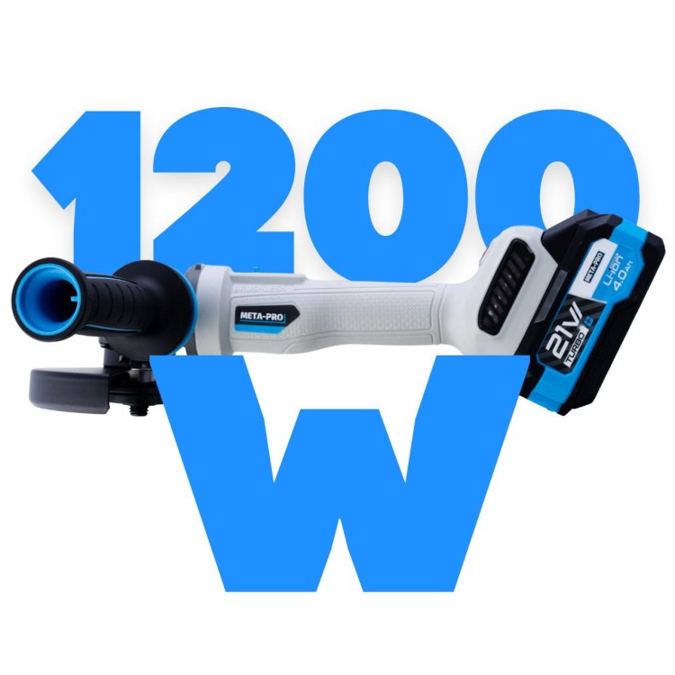 szlifierka kątowa akumulatorowa 21V 1200W 4Ah-3