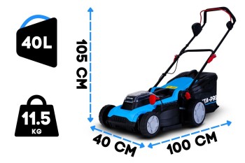 Kosiarka akumulatorowa bezszczotkowa 40v 12ah -4