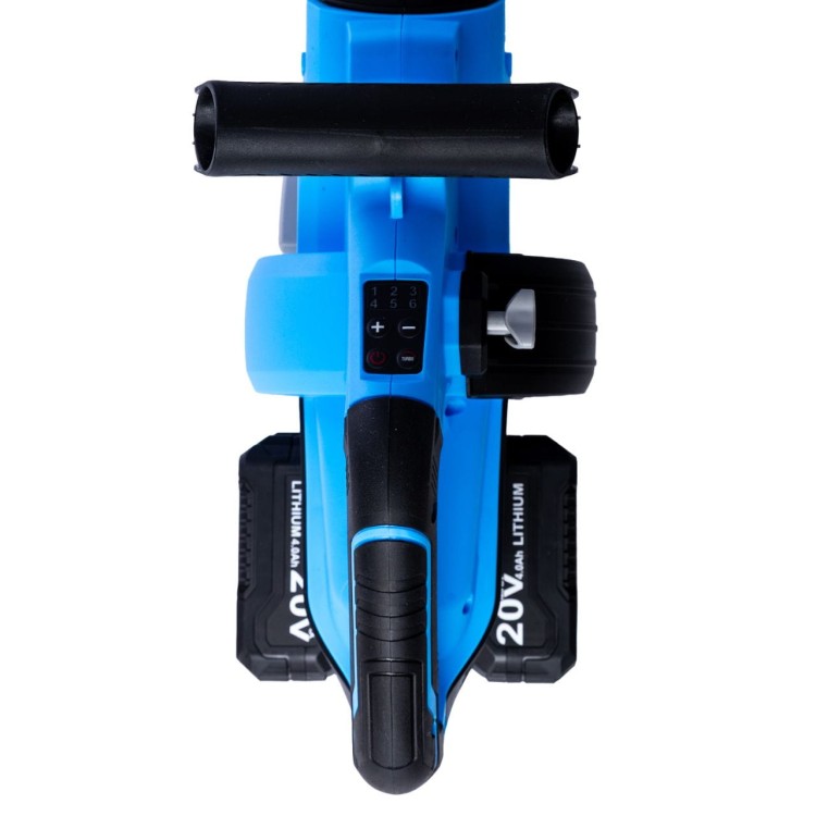 Dmuchawa akumulatorowa do liści z rozdrabniaczem 3w1 40V 2*4Ah -3