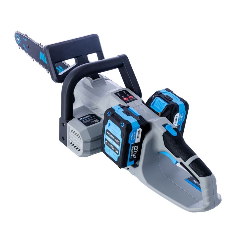 Piła łańcuchowa akumulatorowa bezszczotkowa 16" 1000w 2*4ah  -10