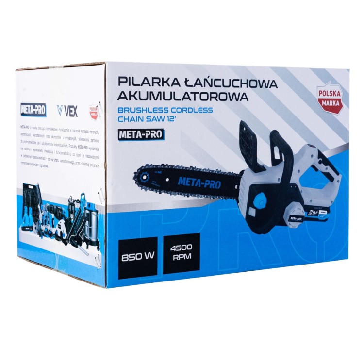 Piła łańcuchowa akumulatorowa 12" 30cm -8