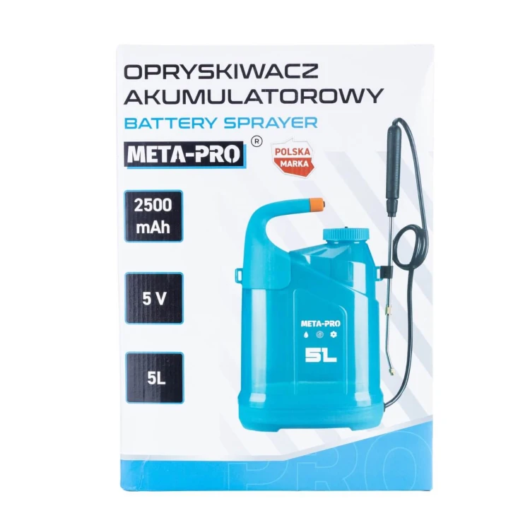 Opryskiwacz akumulatorowy ogrodowy 5l-8