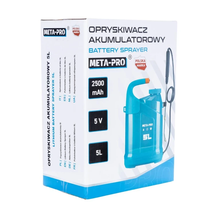 Opryskiwacz akumulatorowy ogrodowy 5l-11