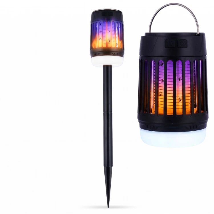 Lampa solarna ogrodowa LED owadobójcza pochodnia 2w1 Vex