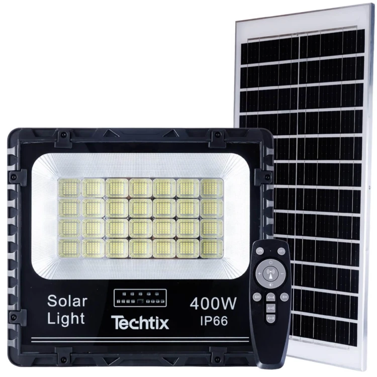Naświetlacz LED solarny halogen 400W panel -1