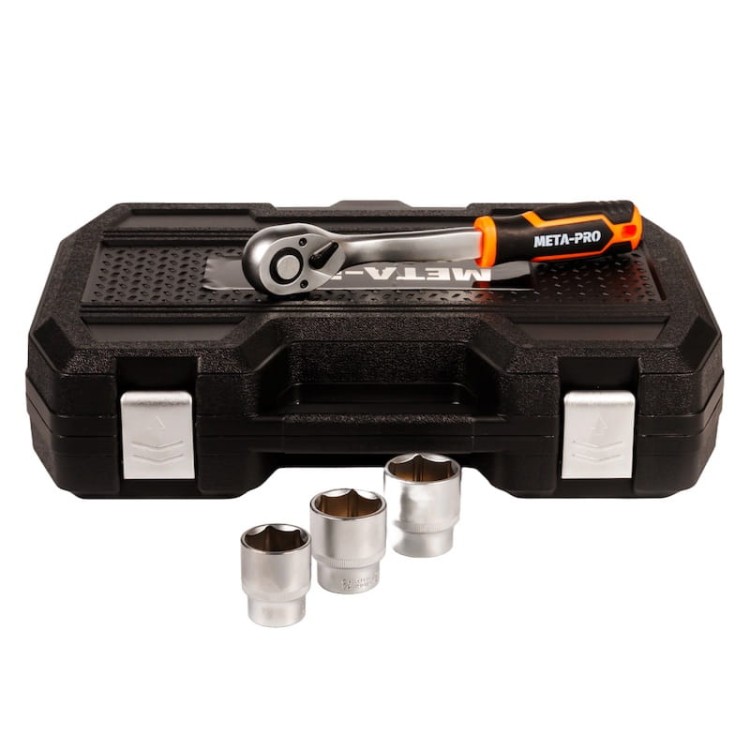 KLUCZE NASADOWYCH ZESTAW 108 EL. – 1/2" + 1/4" -7