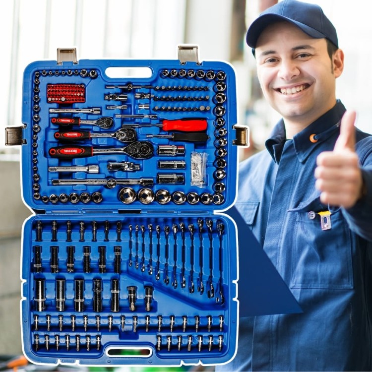 zestaw klucz nasadowych 216el. -6