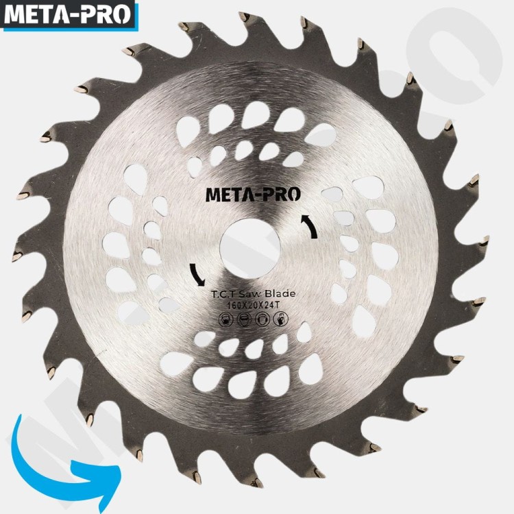PIŁA TARCZOWA DO DREWNA – 160 x 20 x 24T-6