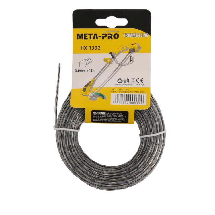 ŻYŁKA TNĄCA DO KOSY SPALINOWEJ 3.0mm x 15m-1