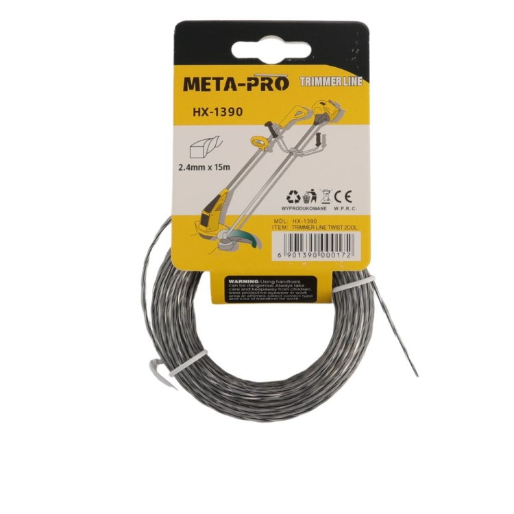 ŻYŁKA TNĄCA DO KOSY SPALINOWEJ 2.4mm x 15m