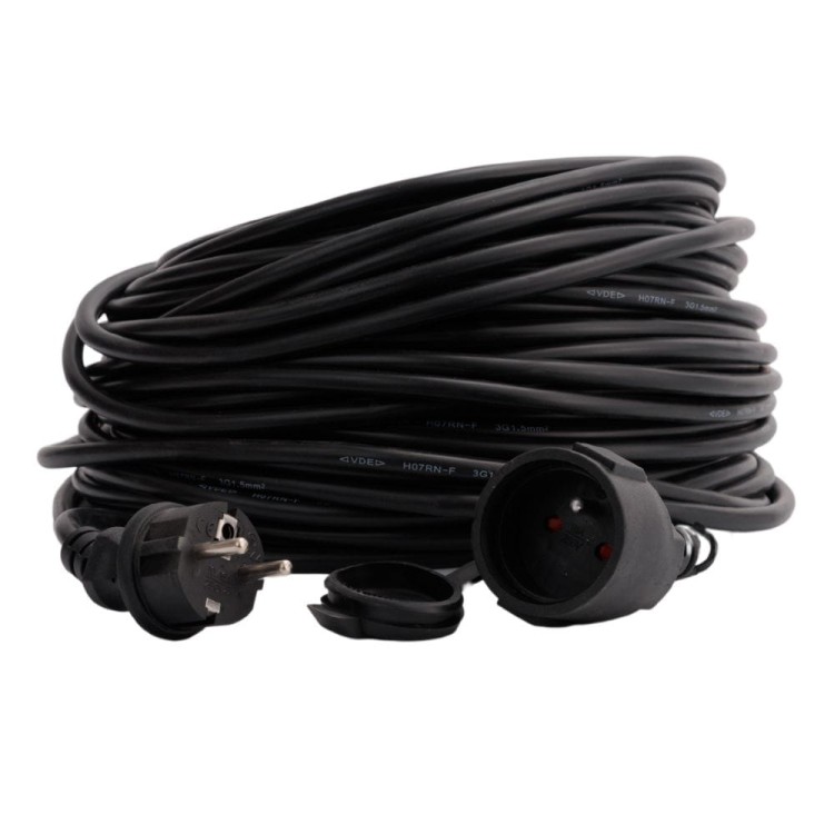 PRZEDŁUŻACZ OGRODOWY BUDOWLANY 50M 3x1,5mm-1