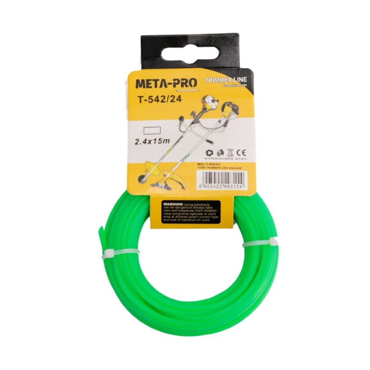 ŻYŁKA DO KOSY SPALINOWEJ 2.4mm x 15m