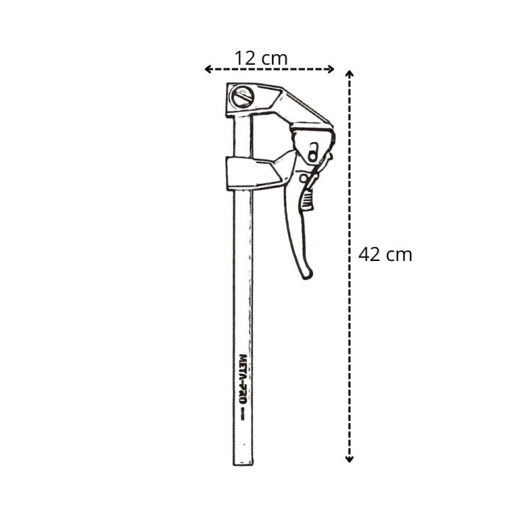 ŚCISK STOLARSKI 90X300MM-2