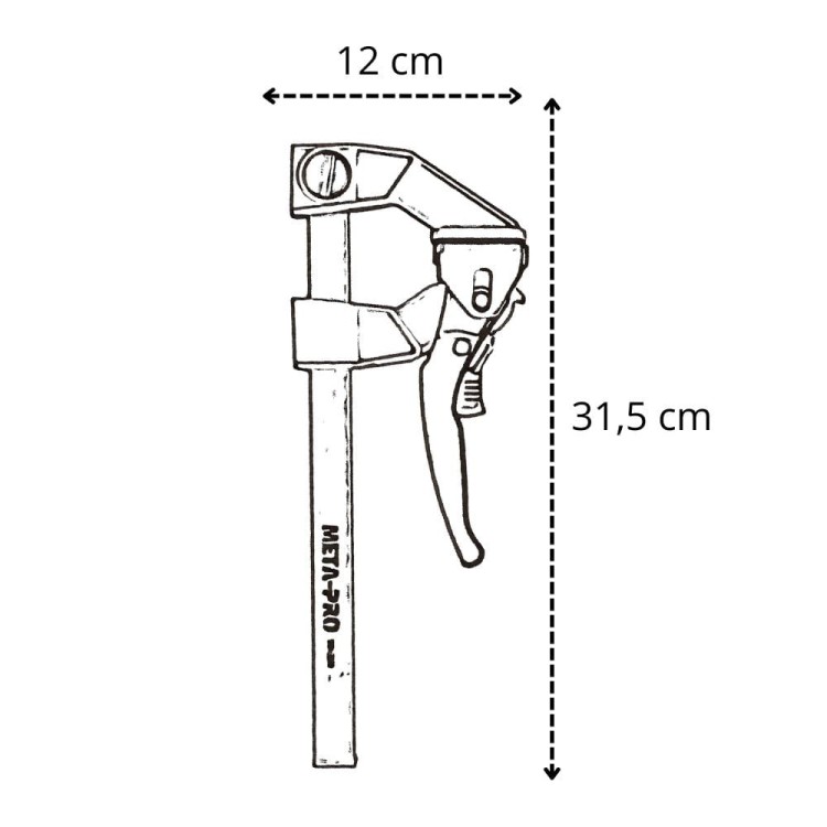 ŚCISK STOLARSKI 90X200MM-2