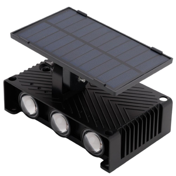 Lampa Solarna Zewnętrzna Ścienna-10