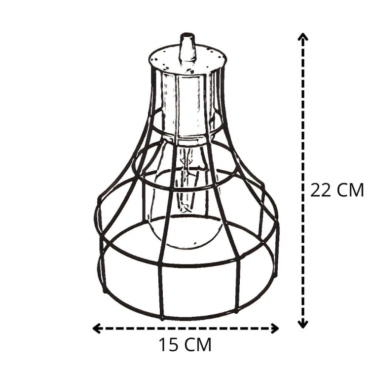 Lampa Solarna Żyrandol Led-2
