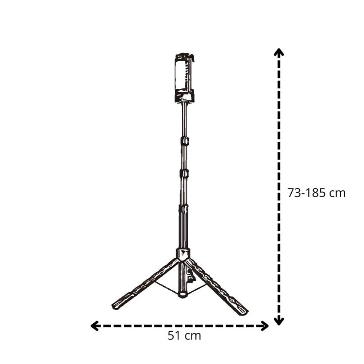 LAMPA ROBOCZA LED STOJĄCA (TELESKOPOWA) – 2200 LM / 6Ah-6