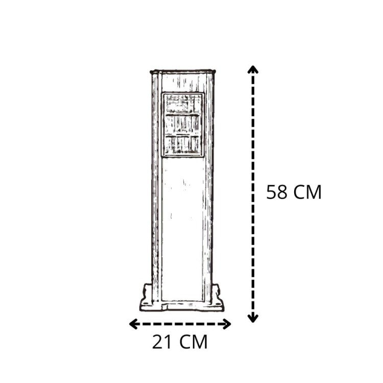 Lampa Ogrodowa Led Stojąca-2