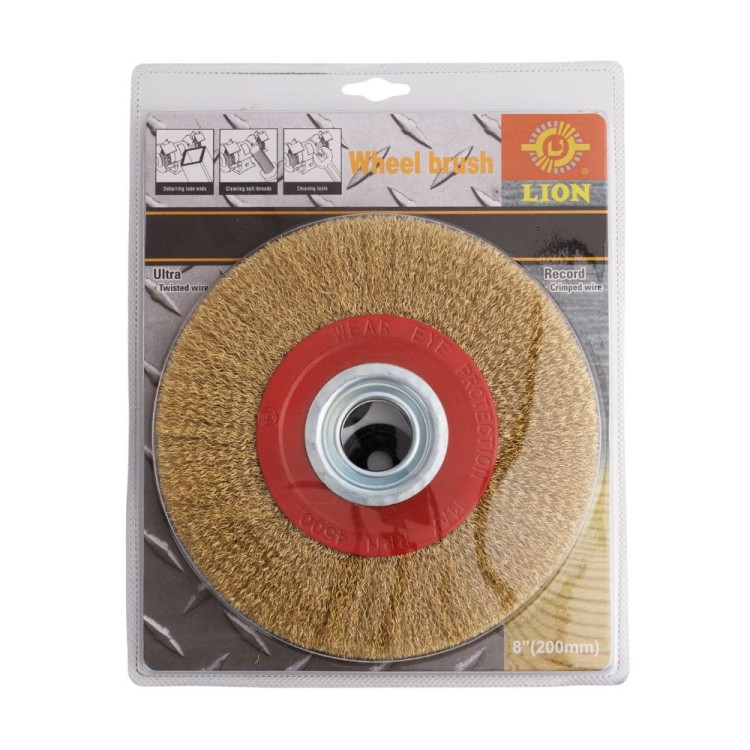 Szczotka Druciana Tarczowa 200Mm-3