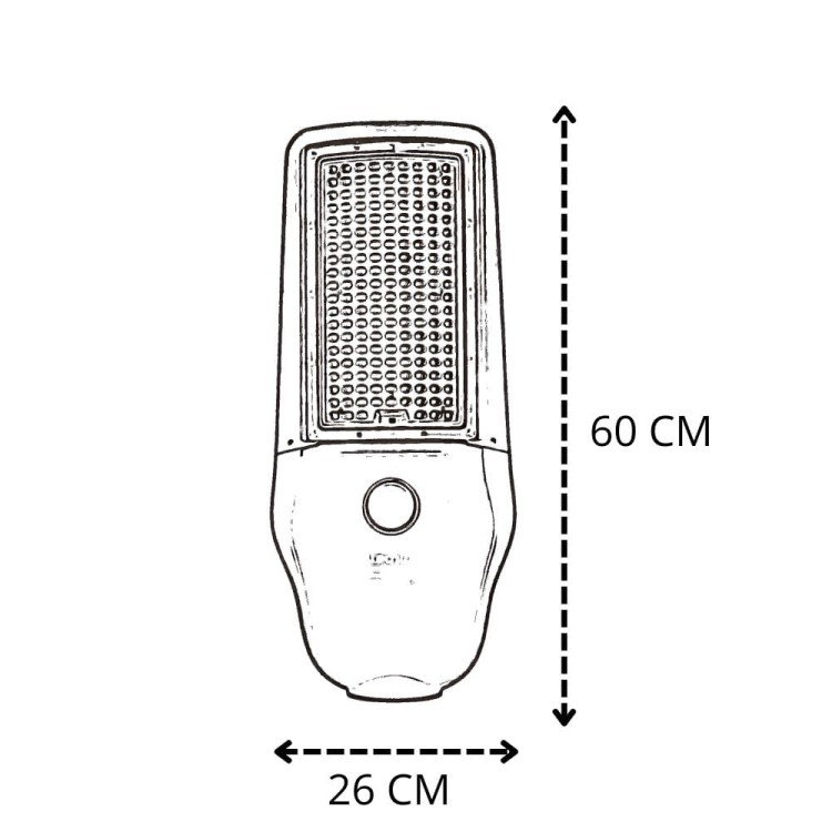 LAMPA SOLARNA ULICZNA LED – 600W / 36Ah -3