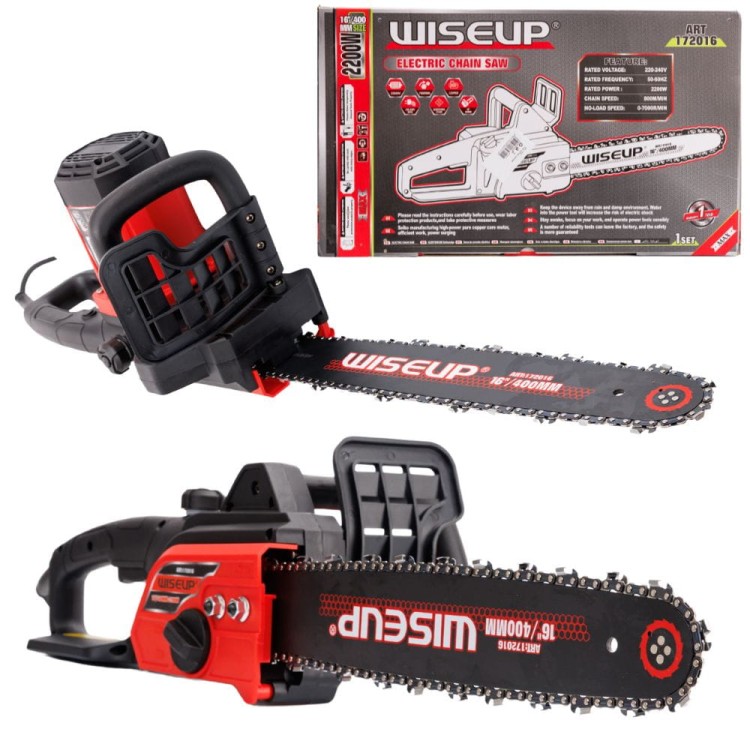 Piła Łańcuchowa Elektryczna Sieciowa 400Mm 2200W -1