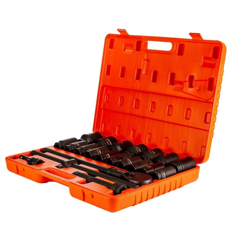 Zestaw nasadek pneumatycznych kluczy zestaw 21szt. 3/4'-7