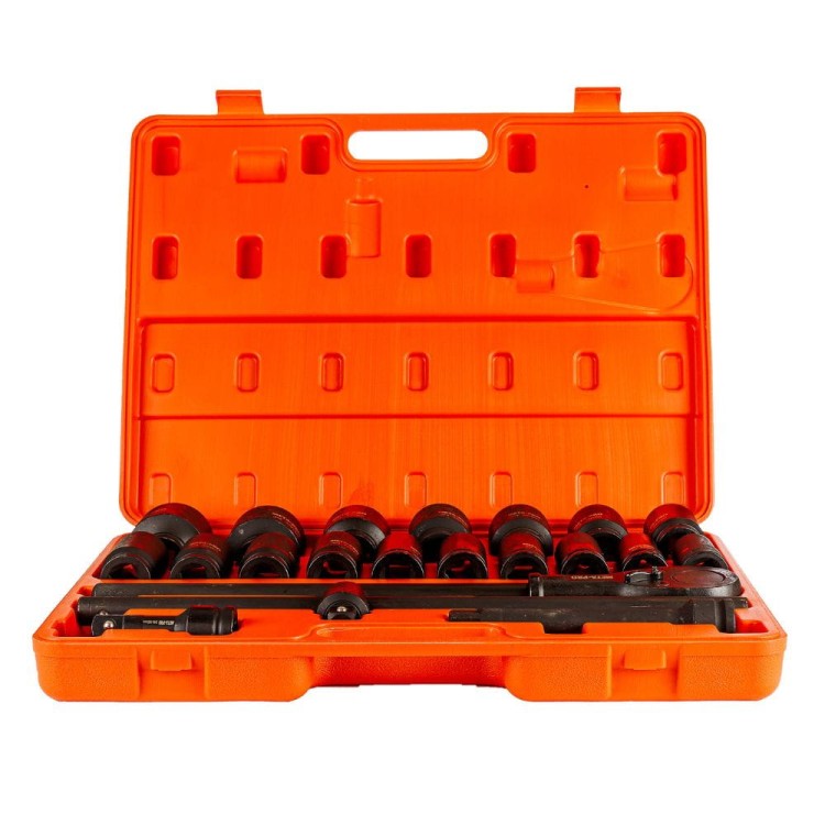 Zestaw nasadek pneumatycznych kluczy zestaw 21szt. 3/4'-9