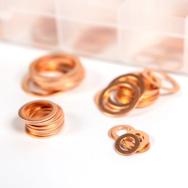 PODKŁADKI MIEDZIANE 300 szt-5