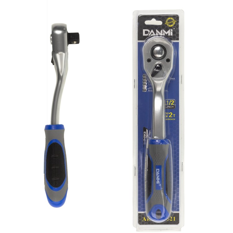 GRZECHOTKA WYGIĘTA 1/2" CALA 72T-1