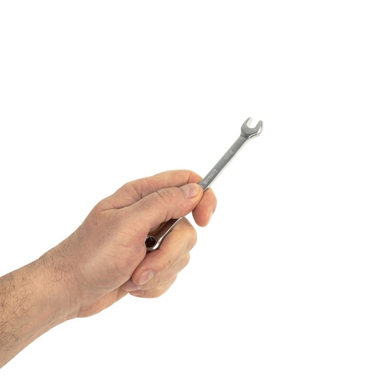 KLUCZ PŁASKO-OCZKOWY 8 MM CHROME VANADIUM -2