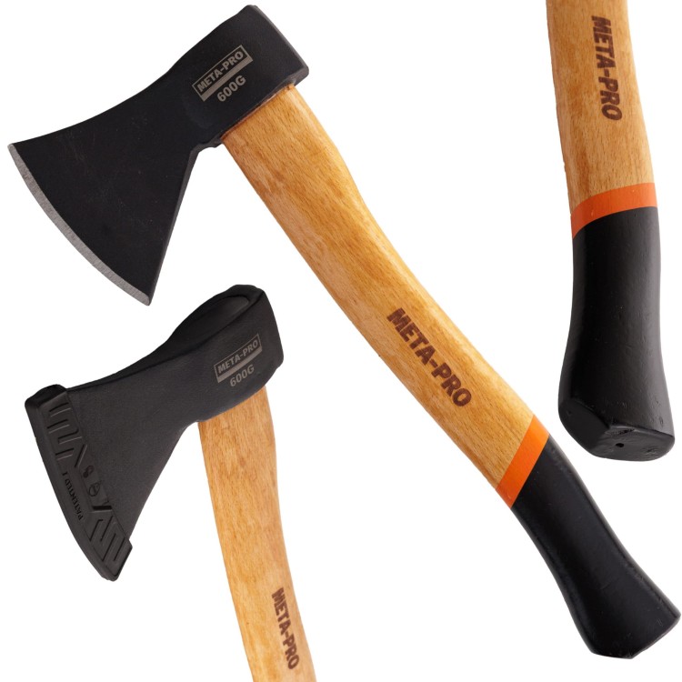 SIEKIERA TOPOREK 0,6KG DREWNIANY TRZONEK 37CM-1