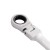 KLUCZE płasko-oczkowe z grzechotką i przegubem 8 MM 10 MM 13 MM 17 MM 19 MM-4