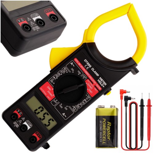 MIERNIK CĘGOWY MULTIMETR CYFROWY 1000A AC-1