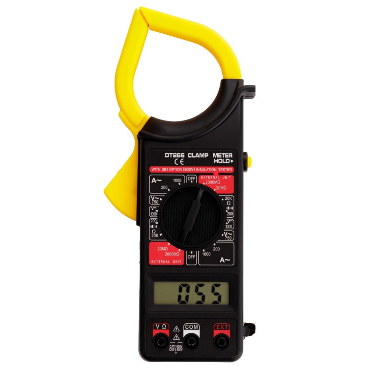 MIERNIK CĘGOWY MULTIMETR CYFROWY 1000A AC-7