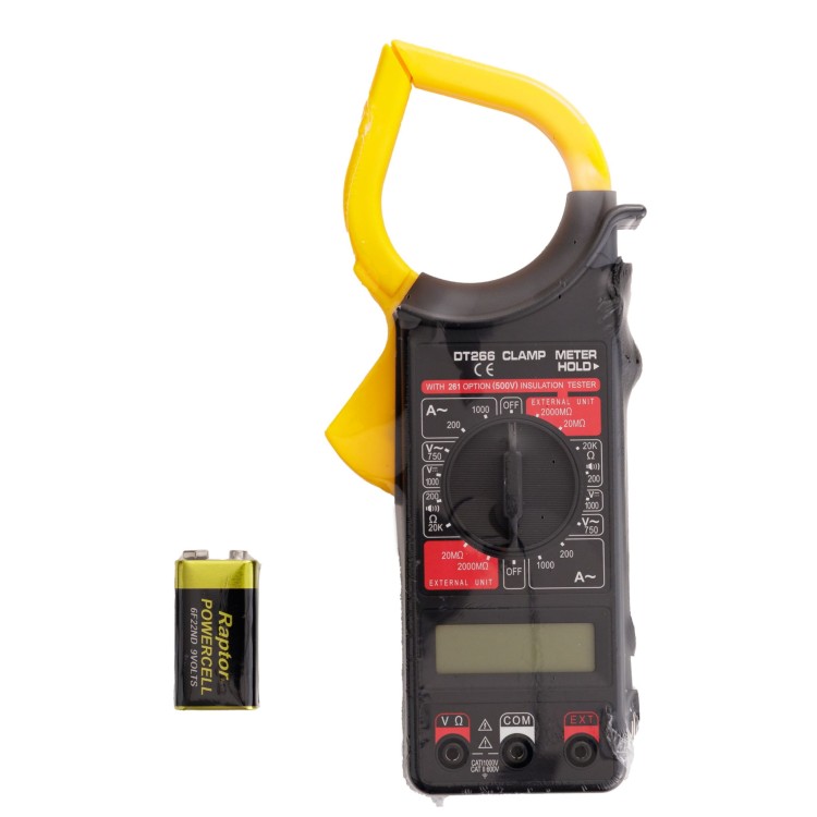 MIERNIK CĘGOWY MULTIMETR CYFROWY 1000A AC-9