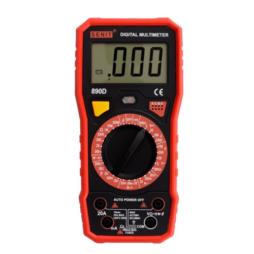 MULTIMETR CYFROWY Z POMIAREM POJEMNOŚCI I PRĄDU 20A-2