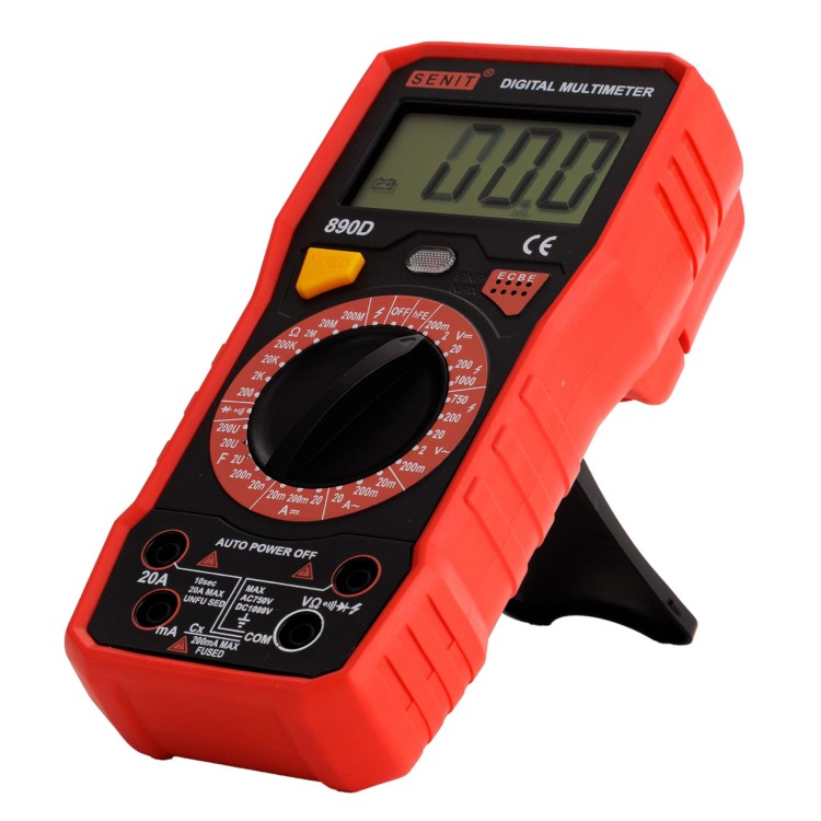 MULTIMETR CYFROWY Z POMIAREM POJEMNOŚCI I PRĄDU 20A-4
