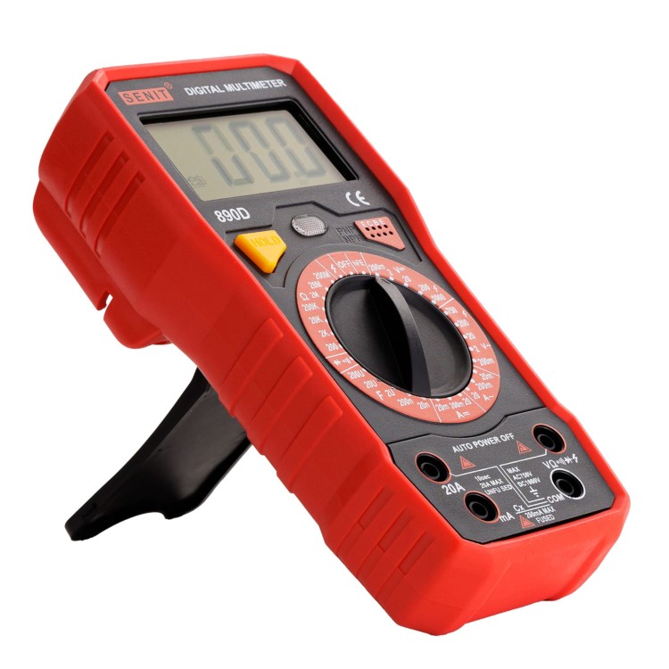 MULTIMETR CYFROWY Z POMIAREM POJEMNOŚCI I PRĄDU 20A-5
