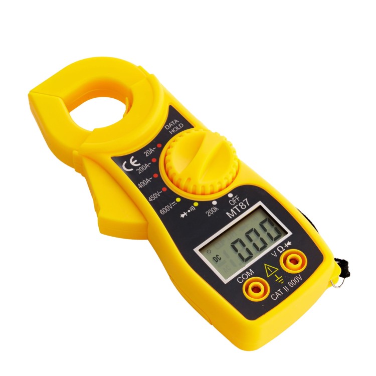 MIERNIK CĘGOWY MULTIMETR CYFROWY400A AC -2