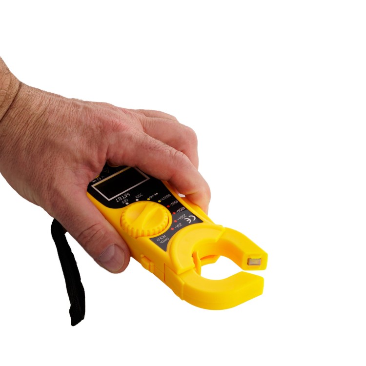 MIERNIK CĘGOWY MULTIMETR CYFROWY400A AC -4