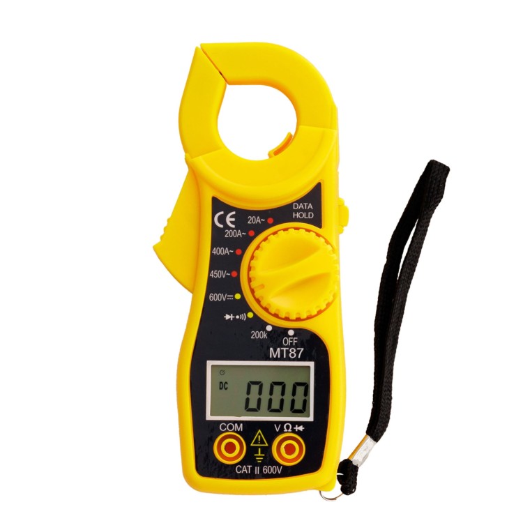 MIERNIK CĘGOWY MULTIMETR CYFROWY400A AC -8