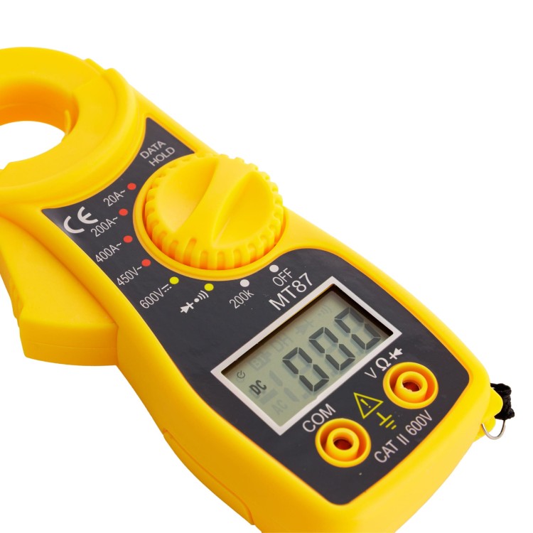 MIERNIK CĘGOWY MULTIMETR CYFROWY400A AC -10