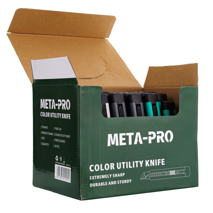 Nóż do tapet z łamanym ostrzem-9