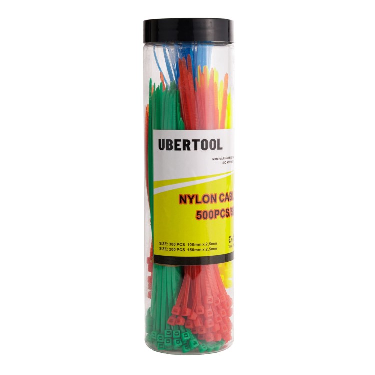 Zestaw opasek kolorowych mix 500el.-6