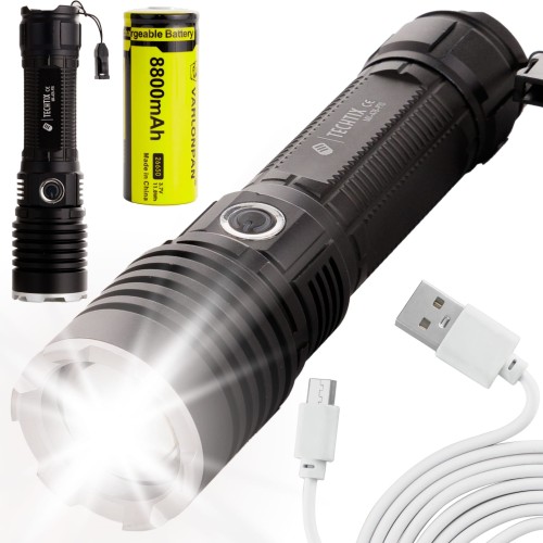 Latarka taktyczna led -1200lm -1